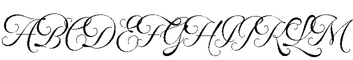 Deseo Small Thin Font UPPERCASE