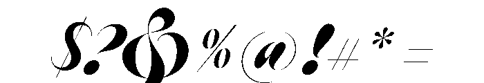 Deseo Font OTHER CHARS