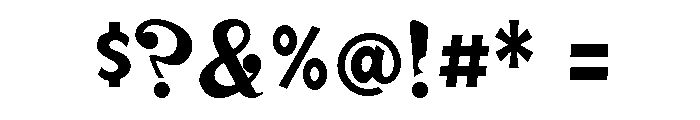 Designy Regular Font OTHER CHARS