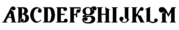 Designy Regular Font UPPERCASE