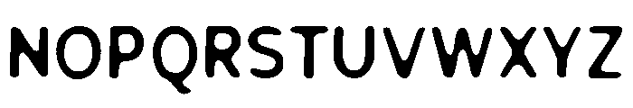 Destructive Decisions Regular Font UPPERCASE