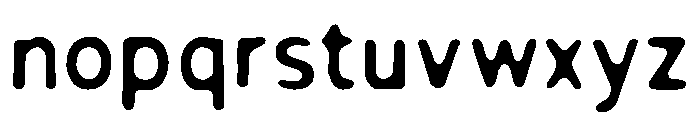 Destructive Decisions Regular Font LOWERCASE