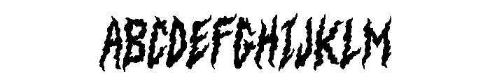 Devils Haircut Regular FONT