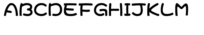 DF Fang Yuan Simplified Chinese GB-W 7 Font UPPERCASE