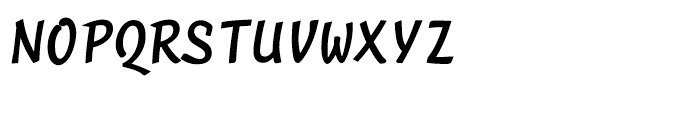 DF Pigtail Fat Font UPPERCASE