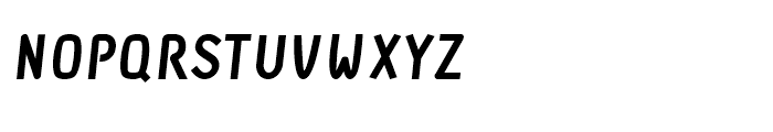 DF Staple TXT bold italic Caps Font LOWERCASE