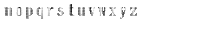 DF Zzzz Regular Font LOWERCASE