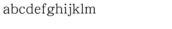 DFK Mincho Korean W 5 Font LOWERCASE