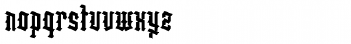 DF Gargoyle Black Font LOWERCASE