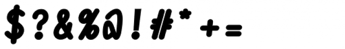 DF Staple Mono Black Italic Font OTHER CHARS