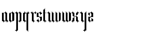 DG Wrapelum Font LOWERCASE