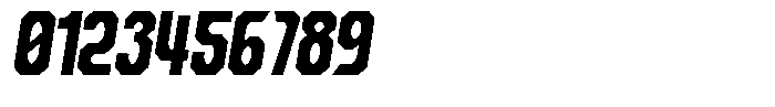 Dg Zakorn Black Condensed Slanted Font OTHER CHARS