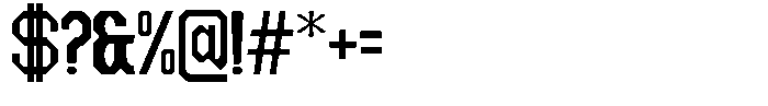 Dg Zakorn Black Condensed Font OTHER CHARS