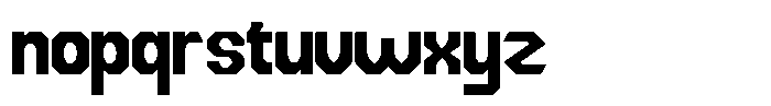 Dg Zakorn Black Font LOWERCASE