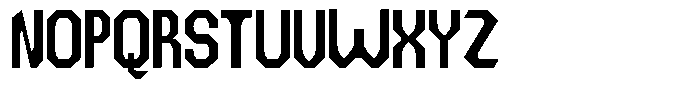 Dg Zakorn Bold Condensed Font UPPERCASE