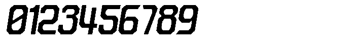 Dg Zakorn Bold Slanted Font OTHER CHARS
