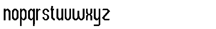 Dg Zakorn Condensed Font LOWERCASE