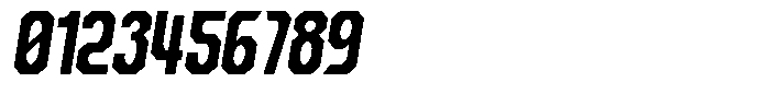 Dg Zakorn Extra Bold Condensed Slanted Font OTHER CHARS