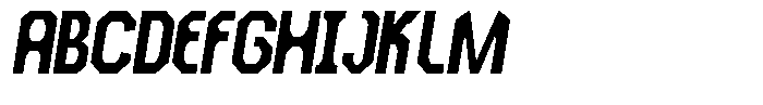 Dg Zakorn Extra Bold Condensed Slanted Font UPPERCASE