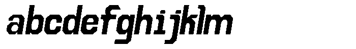 Dg Zakorn Extra Bold Slanted FONT