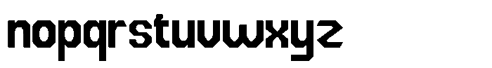 Dg Zakorn Extra Bold Font LOWERCASE