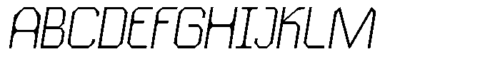Dg Zakorn Extra Light Slanted Font UPPERCASE
