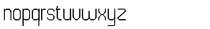 Dg Zakorn Extra Light Font LOWERCASE