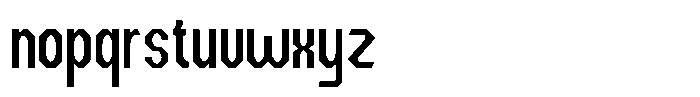 Dg Zakorn Medium Condensed Font LOWERCASE