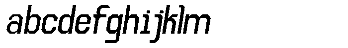 Dg Zakorn Medium Slanted FONT