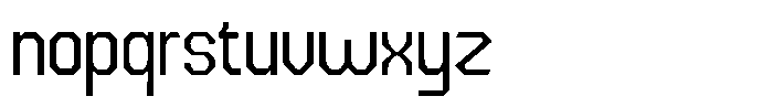Dg Zakorn Regular Font LOWERCASE