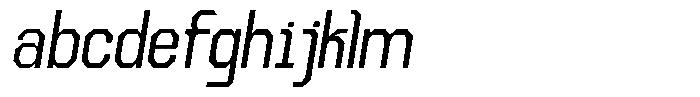 Dg Zakorn Slanted FONT