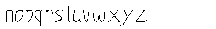Dgs Subtle Heavy Font LOWERCASE