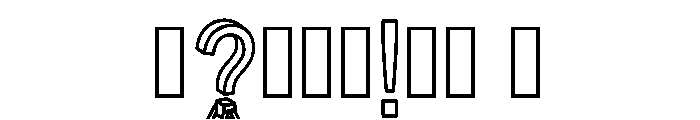 Dhaka Regular Font OTHER CHARS