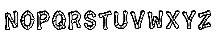 Dhia Regular Font UPPERCASE
