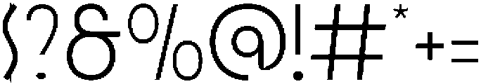 Dh Caloins Light otf (300) Font OTHER CHARS