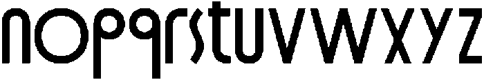Dh Caloins Medium otf (500) Font LOWERCASE