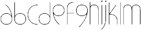 Dh Caloins Thin otf (100) FONT
