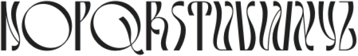 Dh Cario Regular otf (400) Font LOWERCASE