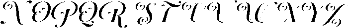 Dh Milate Bold Slanted otf (700) Font UPPERCASE