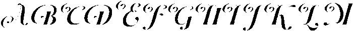 Dh Milate Extra Bold Slanted otf (700) Font UPPERCASE