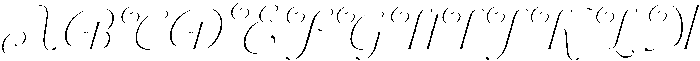 Dh Milate Extra Light Slanted otf (200) Font UPPERCASE