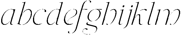 Dh Milate Extra Light Slanted otf (200) FONT