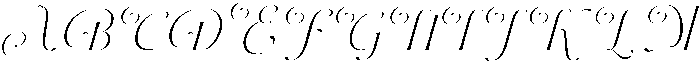 Dh Milate Light Slanted otf (300) Font UPPERCASE