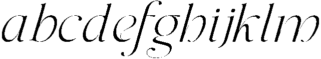 Dh Milate Light Slanted otf (300) FONT