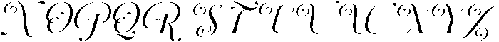 Dh Milate Medium Slanted otf (500) Font UPPERCASE
