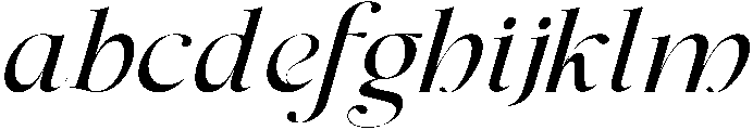 Dh Milate Medium Slanted otf (500) FONT