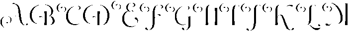 Dh Milate Medium otf (500) Font UPPERCASE