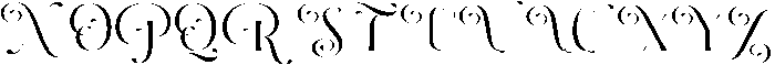 Dh Milate Medium otf (500) Font UPPERCASE