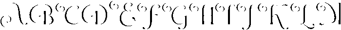 Dh Milate Regular otf (400) Font UPPERCASE