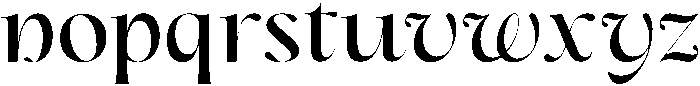 Dh Milate Semi Bold otf (600) Font LOWERCASE